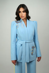 Taaj Belted Blazer