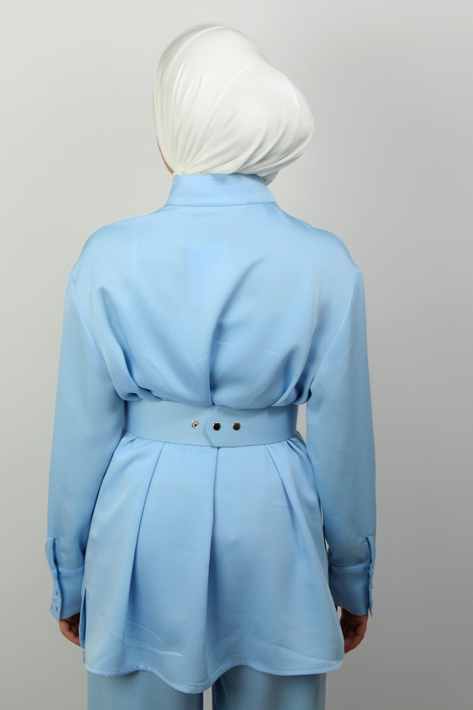 Zina Belted Top